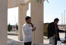 گزارش تصویری مراسم غبارروبي گلزار شهداي گمنام در روز دانشجو